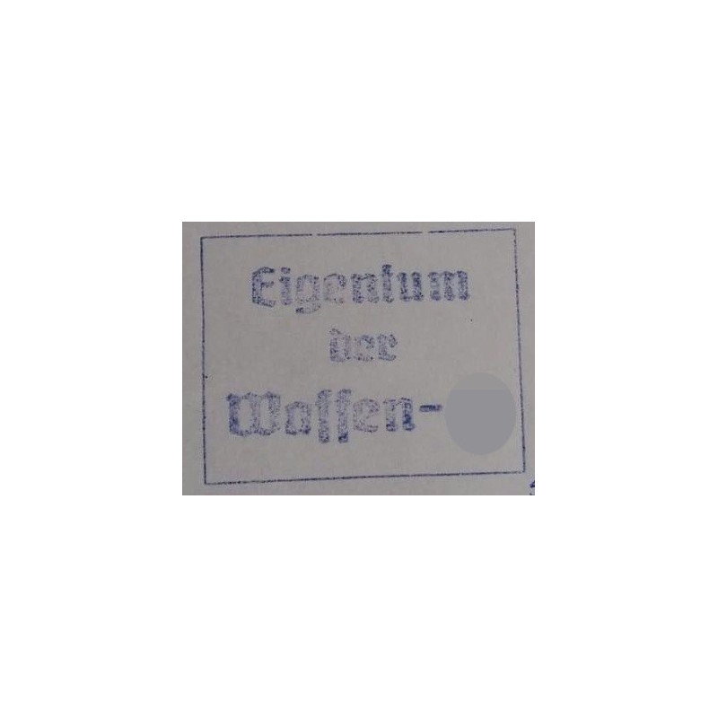 Stamp - Eigentum Der Waffen-SS