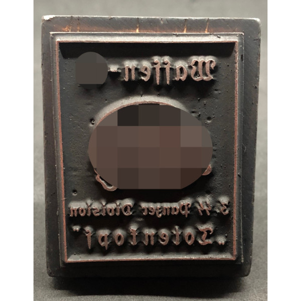 Stempel - Waffen-SS - 3 SS Panzer Division „Totenkopf"