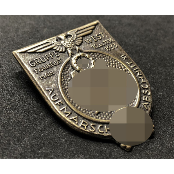 SS Gruppe-West Abschnitt XI Frankfurt am Main Rally badge