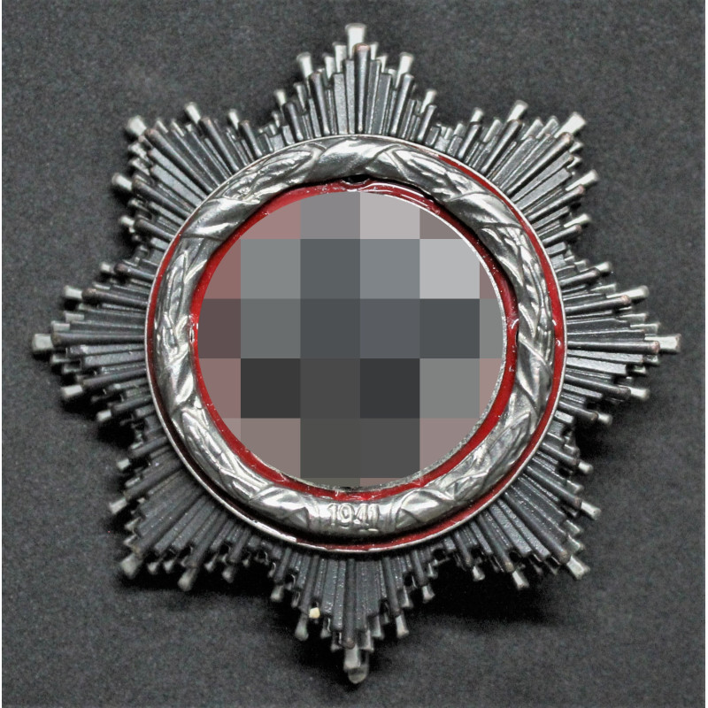Deutsches Kreuz - Typ 2 (Silber/Silber)