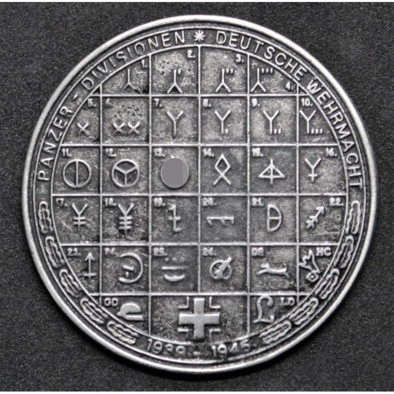 Medal of the SS and Wehrmacht Panzer Divisions