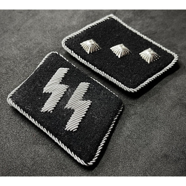 Waffen-SS Collar Tabs - Untersturmführer