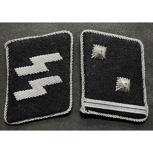 Waffen-SS Collar Tabs - Hauptscharführer