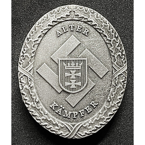 Traditions-Gau-Abzeichen "Alter Kämpfer" des Gaus Danzig-Westpeußen