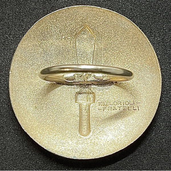 Scudo del Duce - Versione Oro per gli Italiani all'Estero (con Anello) 2