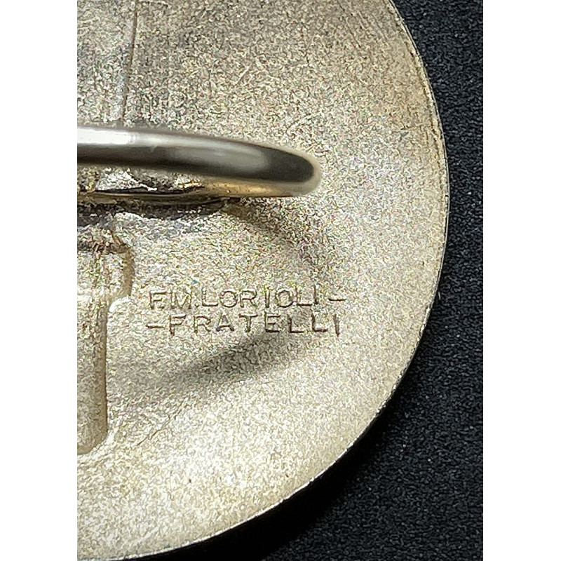 Shield of the Duce - Gold Version for Italians Abroad (with Ring)