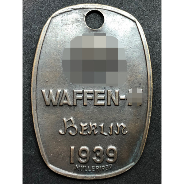 Erkennungsmarke Der SS "Berlin 1939"