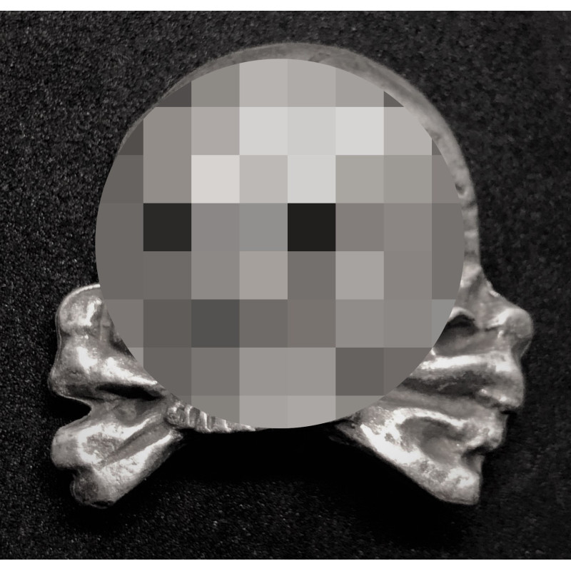 Totenkopf Skull Badge for Cap