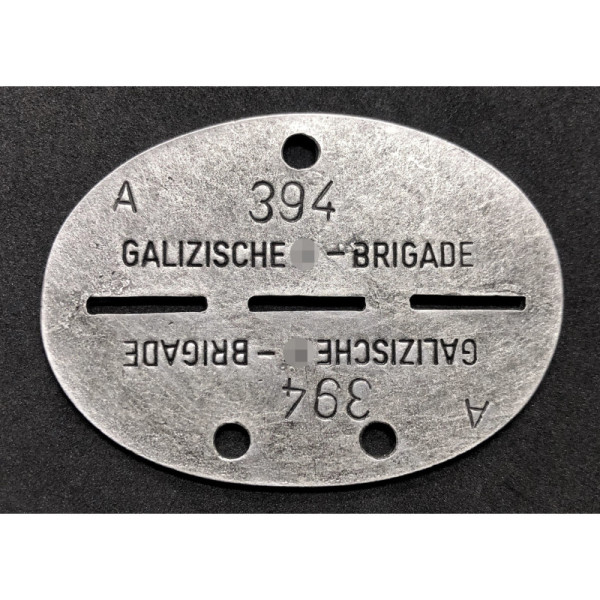 Erkennungsmarke - Galizische SS Brigade