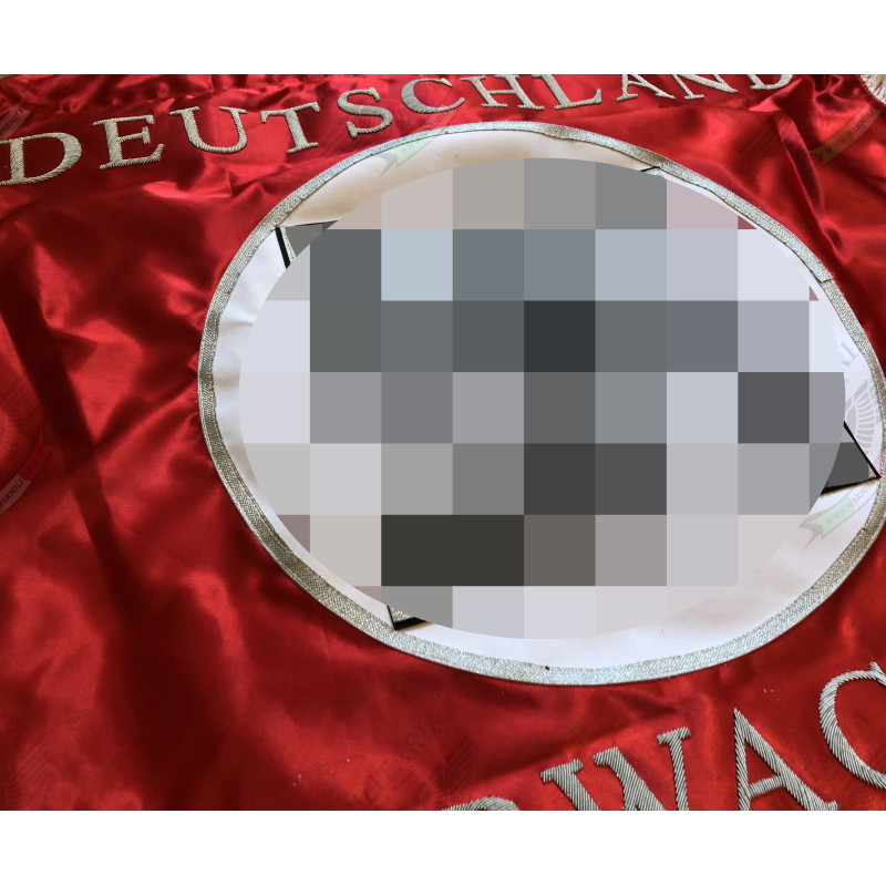 Handgestickte Fahne - Deutschland Erwache Standarte