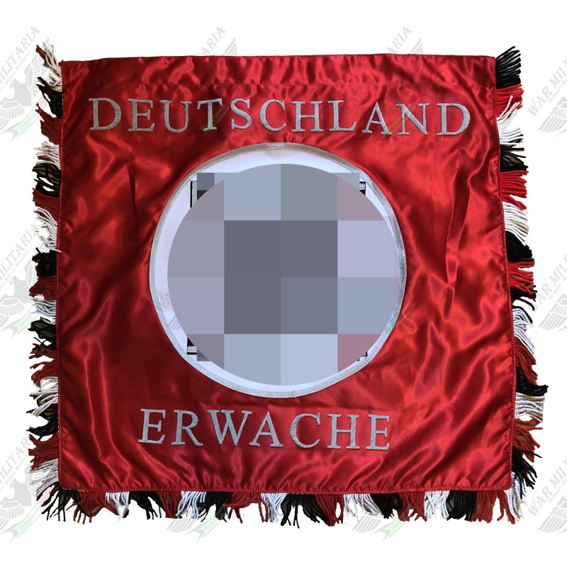 Handgestickte Fahne - Deutschland Erwache Standarte