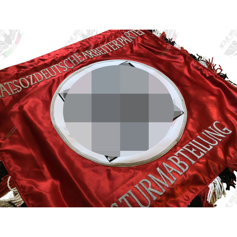 Hand Embroidered Flag - Banner of the Assault Detachments of the NSDAP