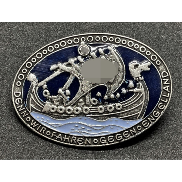 Badge - SS Vikings "We go against England"