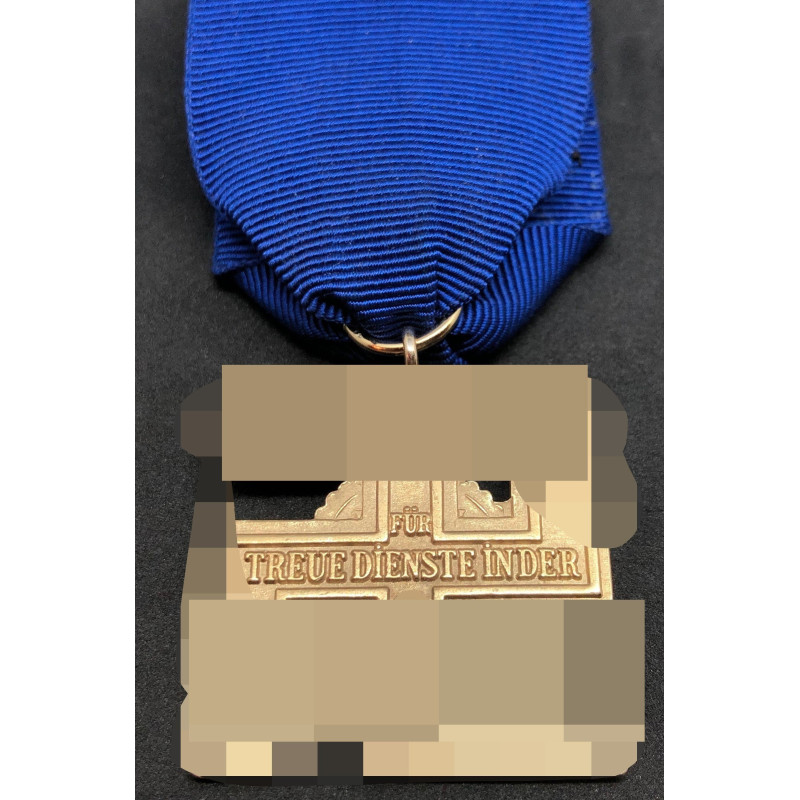 Long Service SS Medal For 25 Years Service