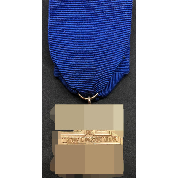 Long Service SS Medal For 25 Years Service
