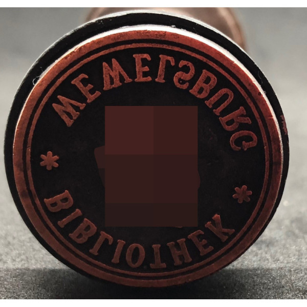 Stempel - Bibliothek Wewelsburg