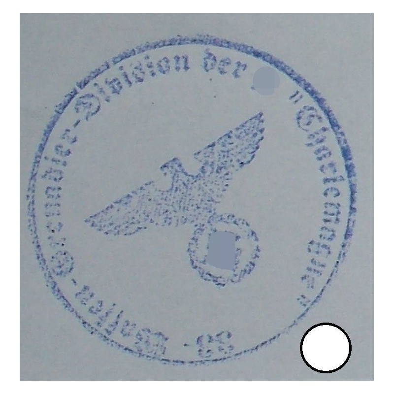 Stempel - 33. Grenadier Division der SS "Charlemagne"