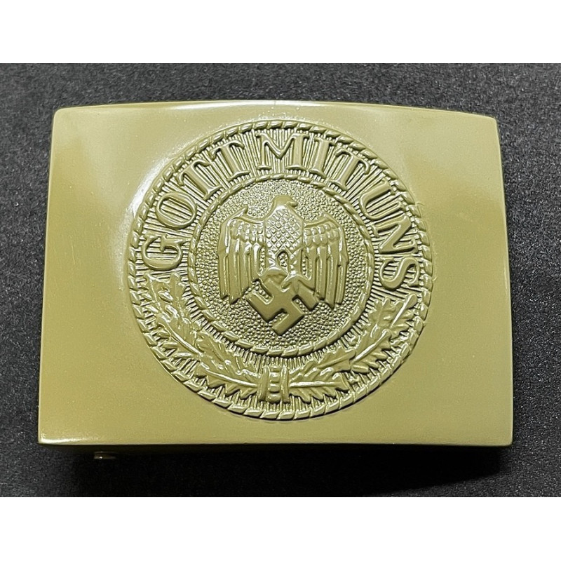 -QUALITÀ SUPERIORE- Fibbia Wehrmacht (Tan)