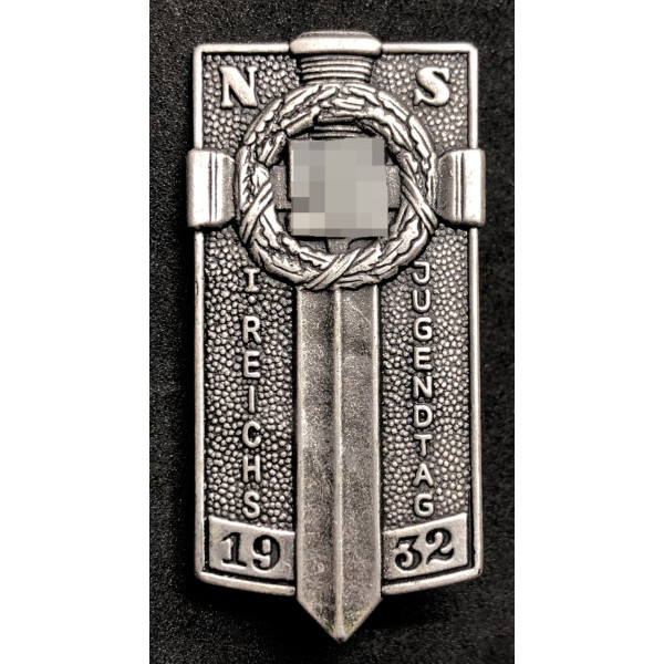 Distintivo Hitlerjugend per il Primo Raduno di Postdam (Argento) 2