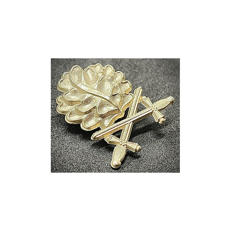 Accessorio Per Nastro - Foglie Di Quercia Con Spade Oro