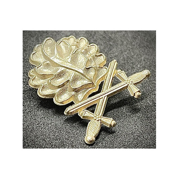 Accessorio Per Nastro - Foglie Di Quercia Con Spade Oro