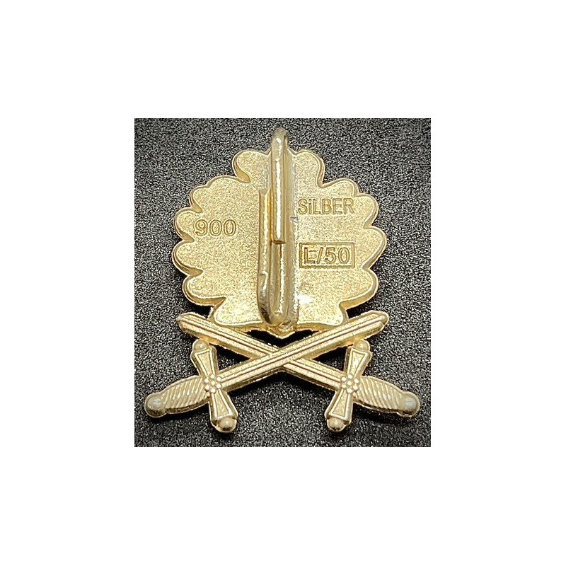 Accessorio Per Nastro - Foglie Di Quercia Con Spade Oro
