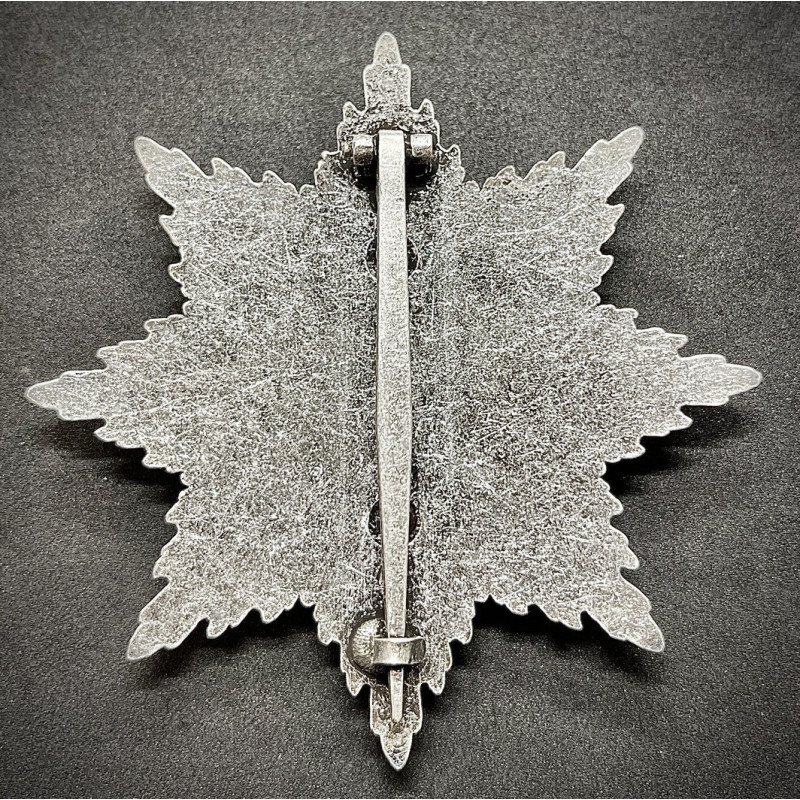 Stella della Gran Croce dell'Ordine Dell'Aquila - con Spade (Argento)