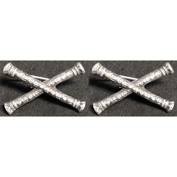 Fregi per Mostrine - Bastoni da Feldmaresciallo (Argento)
