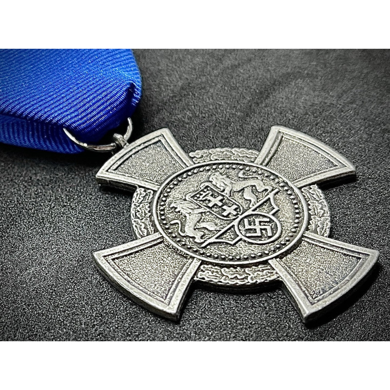 Free City of Danzig Loyalty Service Medal - 25 Years