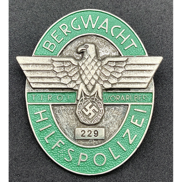 Distintivo Bergwacht Hilfspolizei