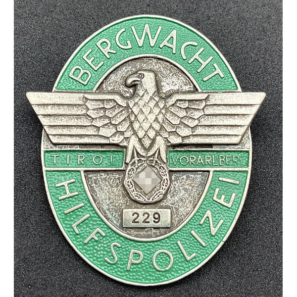 Distintivo Bergwacht Hilfspolizei 2