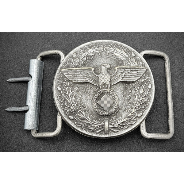 Feldbindenschloss Für Politische Leiter Der NSDAP (Typ 2 Silber)