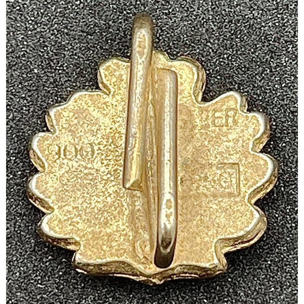 Ribbon Badge - Oak Leaves Gold 2