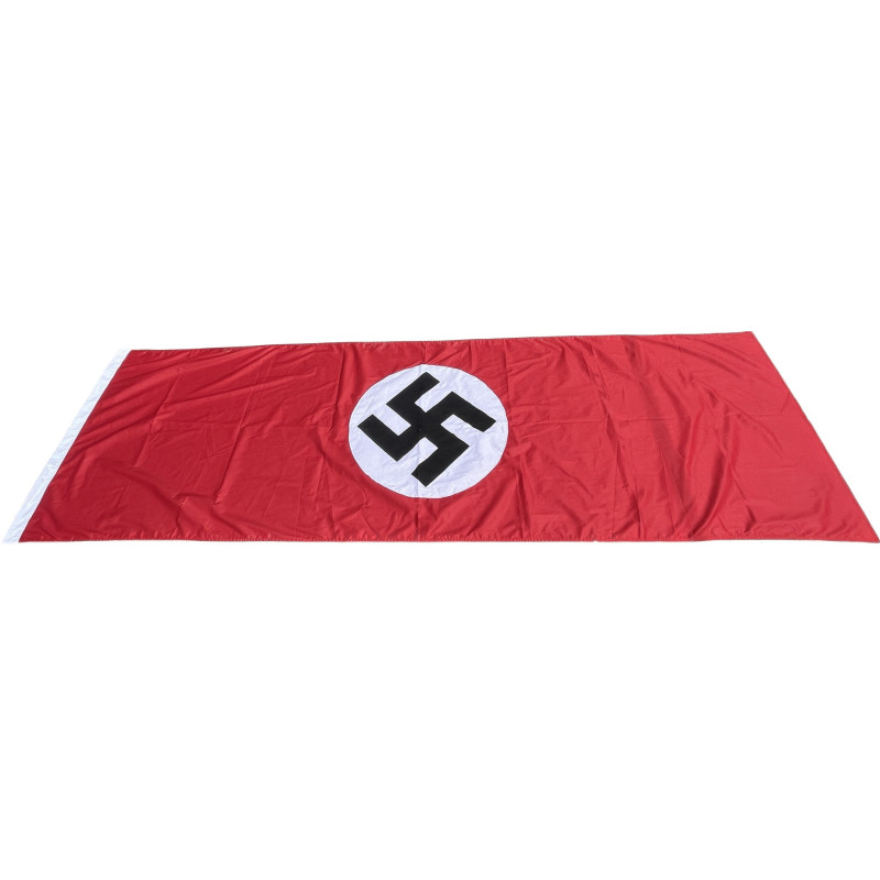 -Fahne - NSDAP Baumwolle 280x90cm (handgenäht)