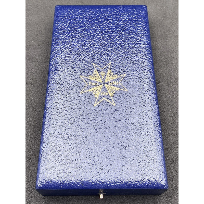 -Medal Case for Order Pour le Mérite (Medal and ribbon not included)