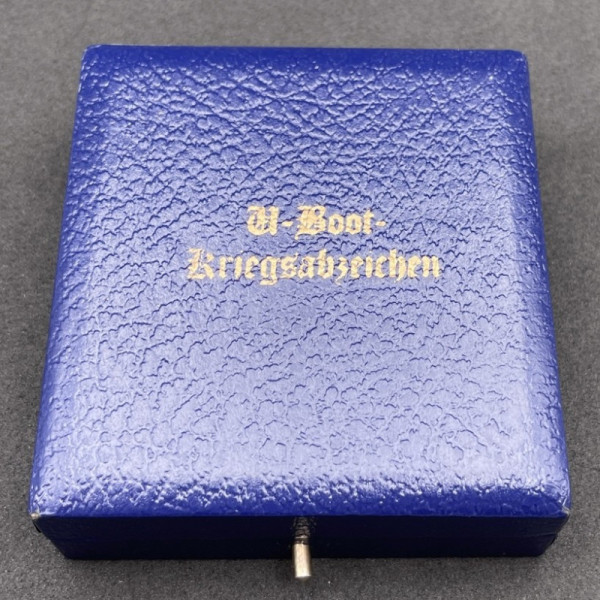 -Fall für U-Boot-Kriegsabzeichen 1939 (Abzeichen nicht enthalten)