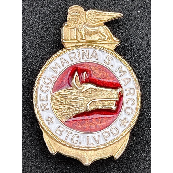 Distintivo del Btg. Lupo - Regg. Marina San Marco