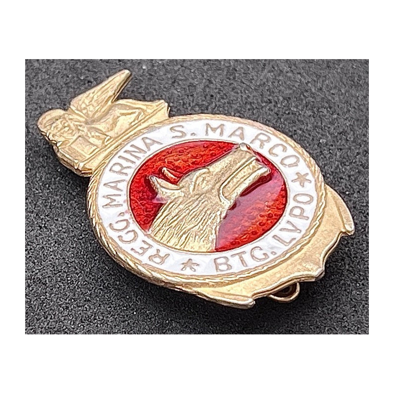 Abzeichen des „Wolfsbataillons“ – San Marco Marine Regiment