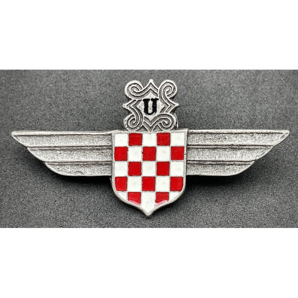 Abzeichen der Kroatischen Luftwaffen-Legion (mit Schraube)