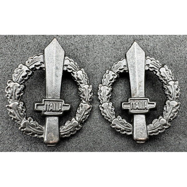 Fregio per Mostrine - Gladio Nero (Coppia)