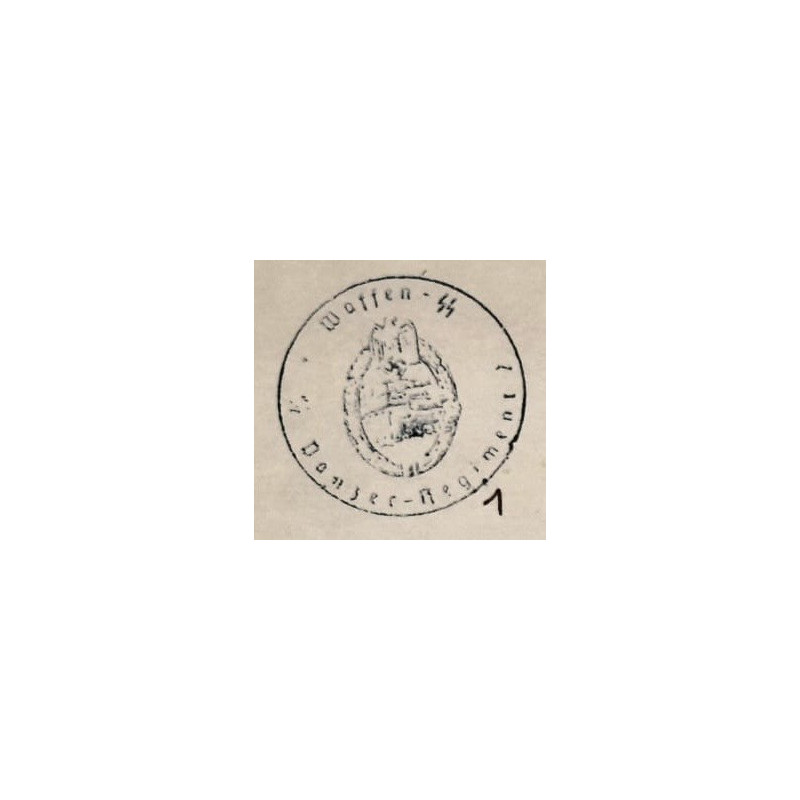 Stamp - Waffen SS Panzer Regiment