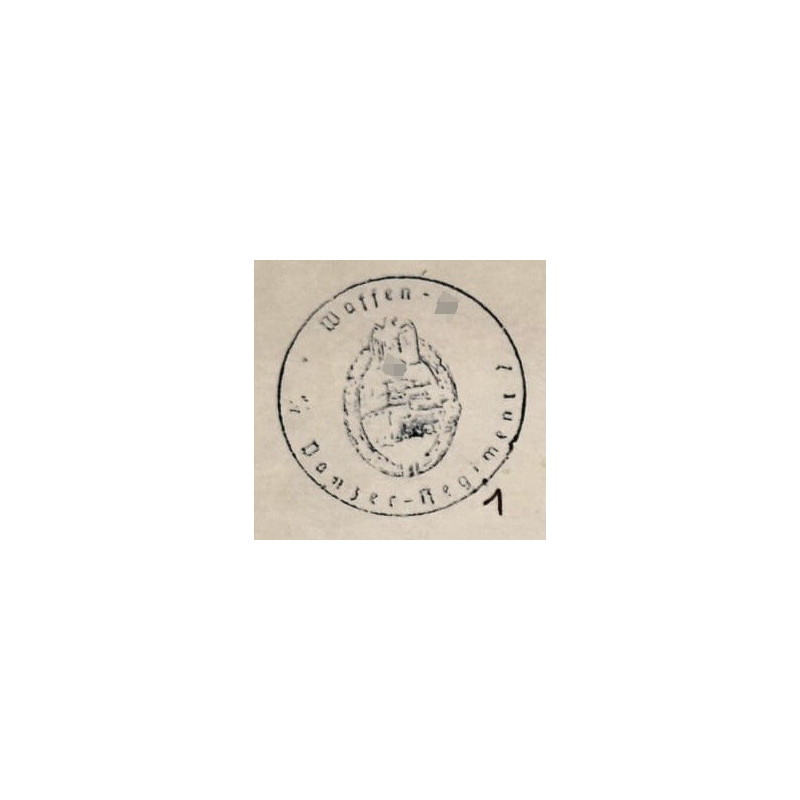 Stempel - Waffen SS Panzer Regiment