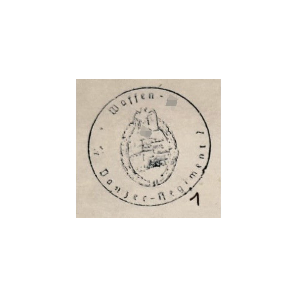 Stempel - Waffen SS Panzer Regiment