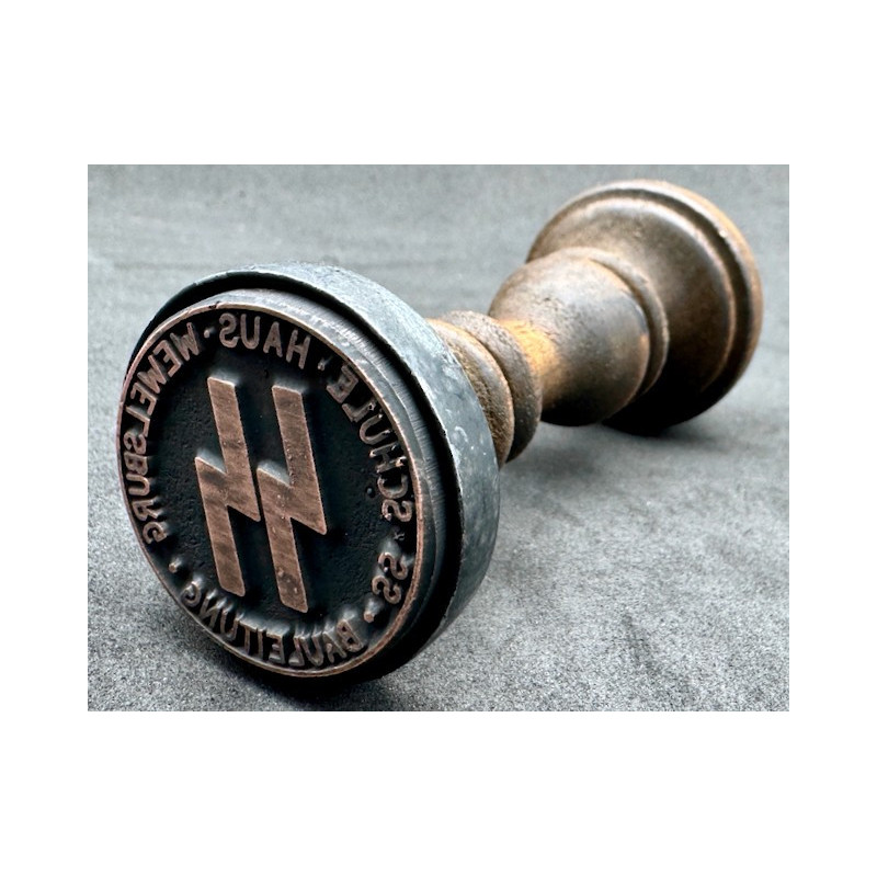 Stempel - SS Schule Haus Wewelsburg Bauleitung