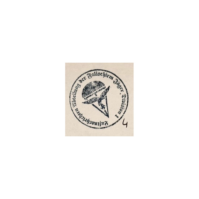 Stempel - Luftnachrichten Abteilung der Fallschirm Jäger Division 1