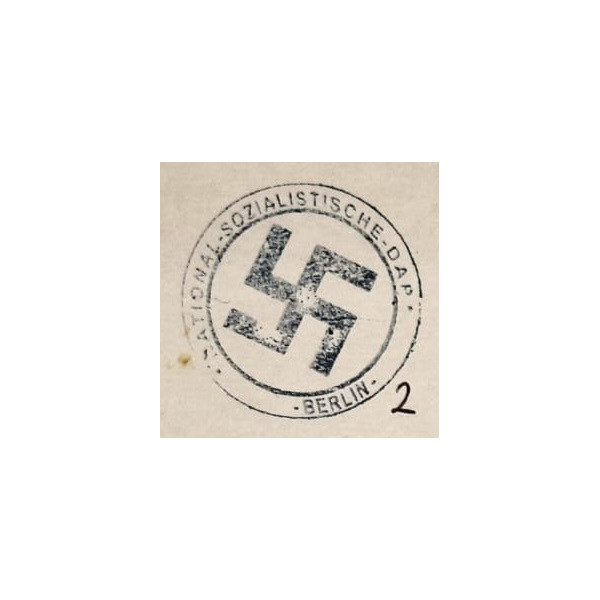 Timbro - Nationalsozialistische DAP Berlin