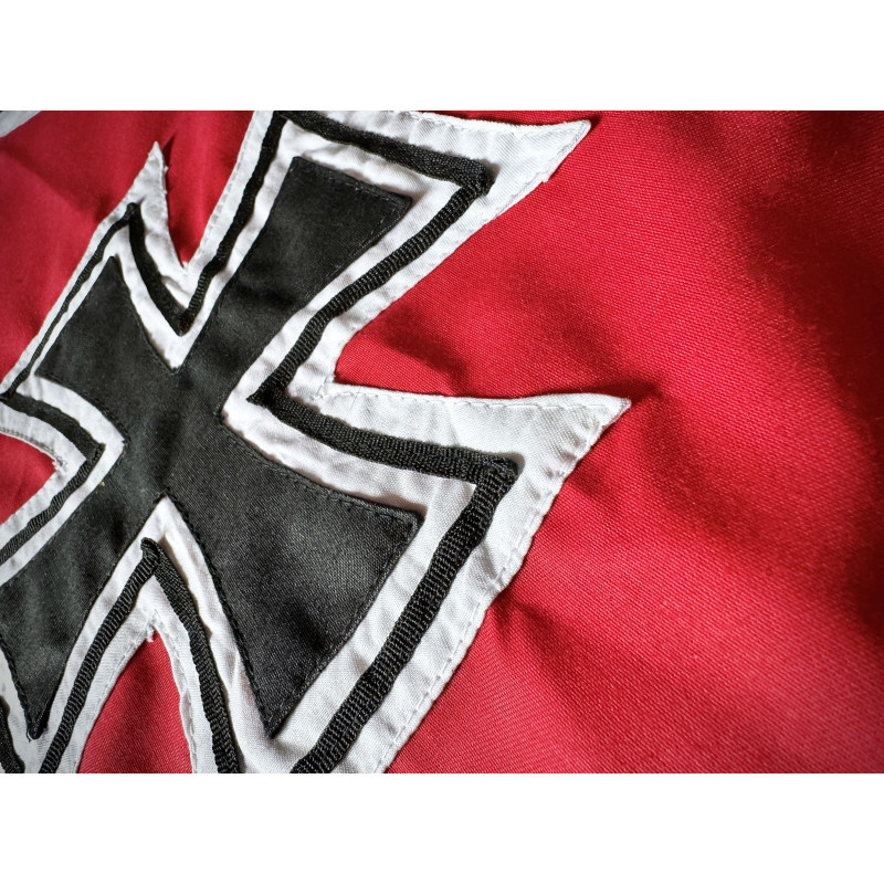 -Fahne - Reichskriegsflagge In mehreren Teilen aus dicker Baumwolle genäht
