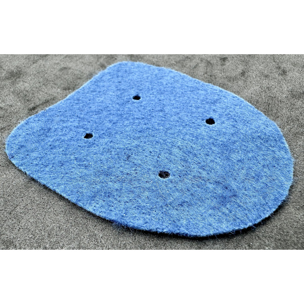 Felt Fabric for Arm Shields (Blue) 2