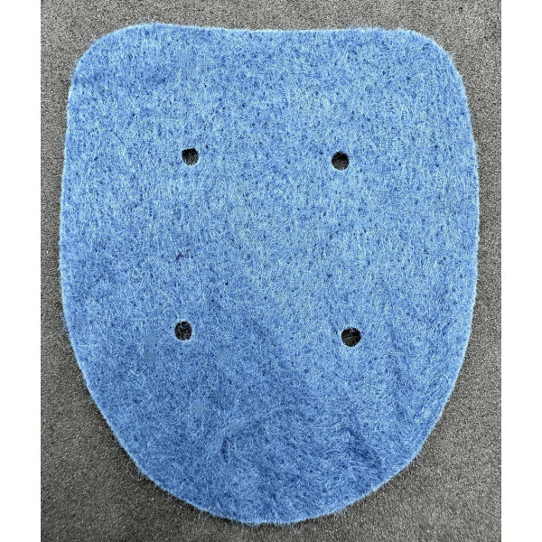 Stoff Filz für Armschilder (Blau)