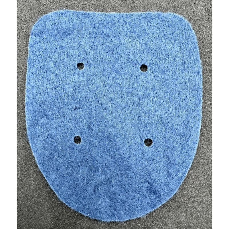 Felt Fabric for Arm Shields (Blue)